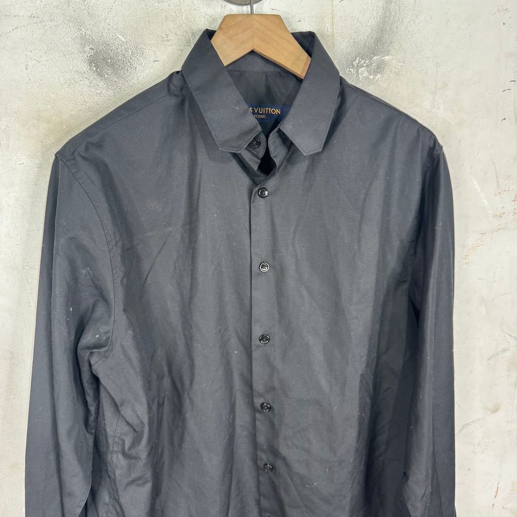 Louis Vuitton Black Uniforme L/S Shirt