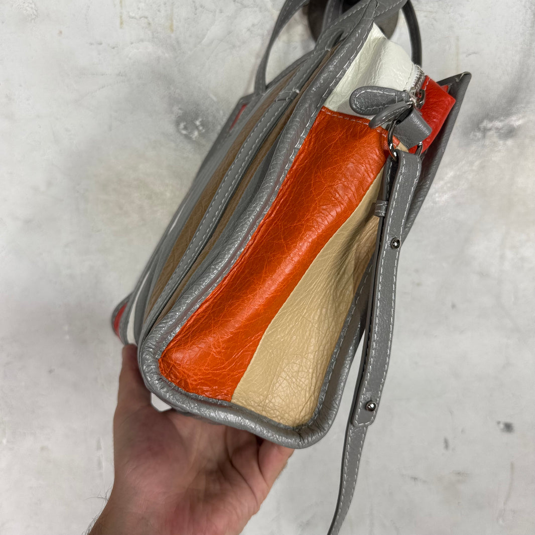 Balenciaga Mini Bazaar Leather Tote Bag