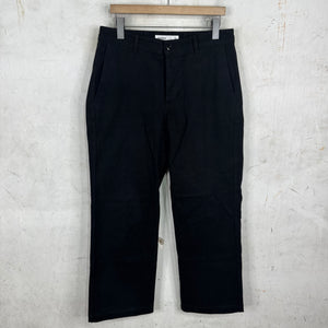 3Sixteen  Black Brushed Cotton Work Pants