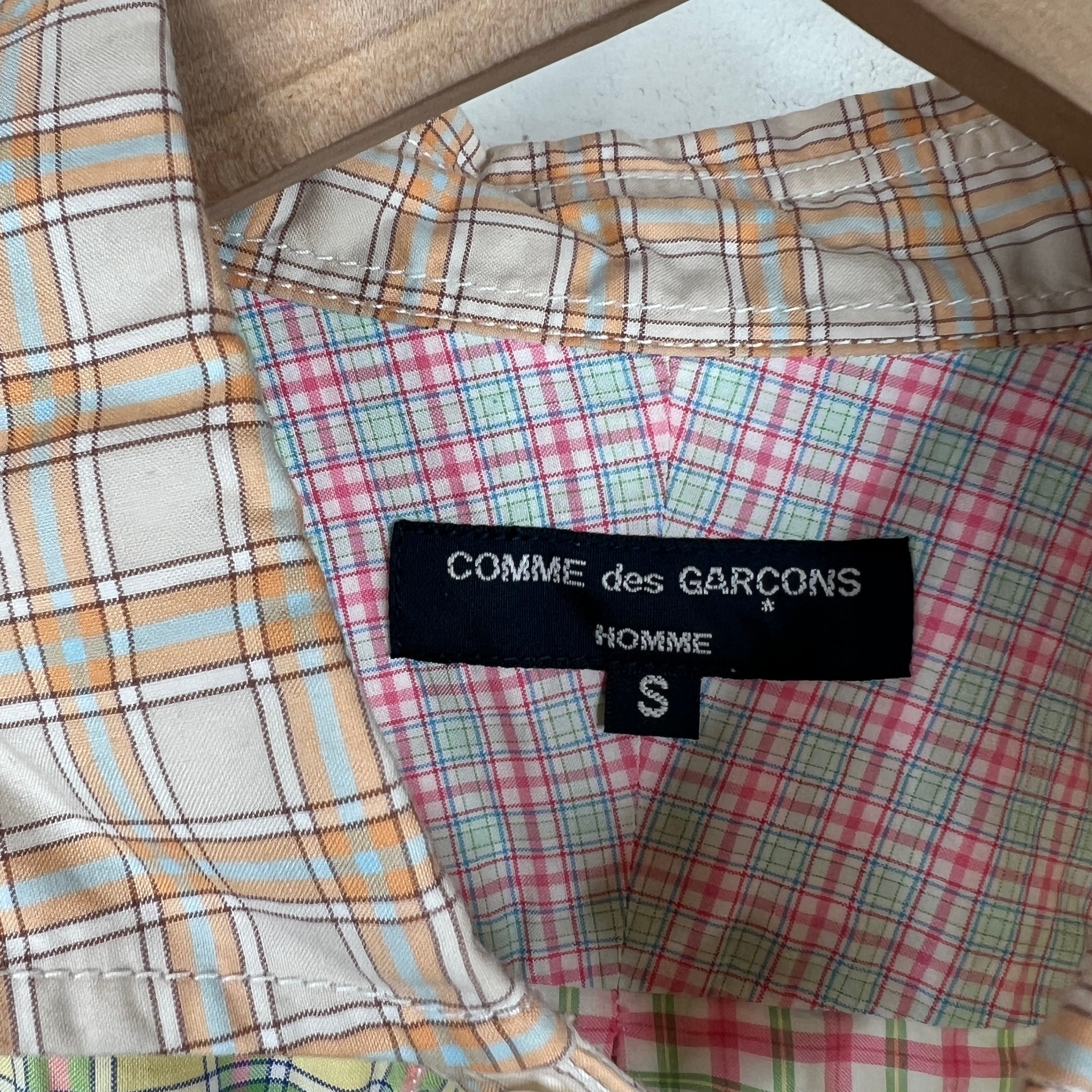 CDG Multi-Colored Button-Up Shirt