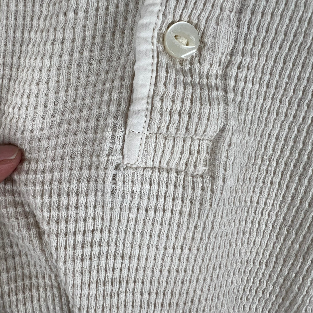 RRL S/S Henley Thermal Shirt