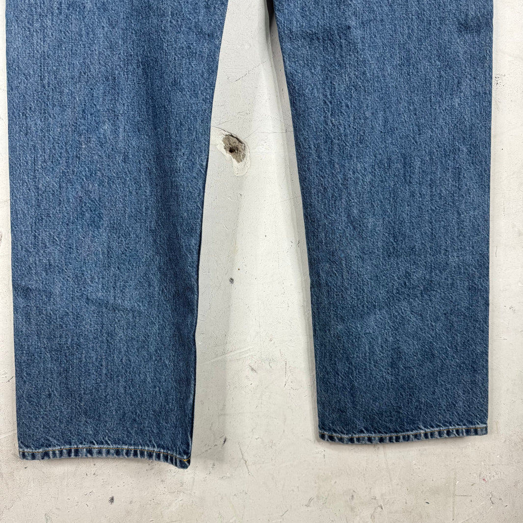 Bottega Veneta Lightwash V Stitch Jeans
