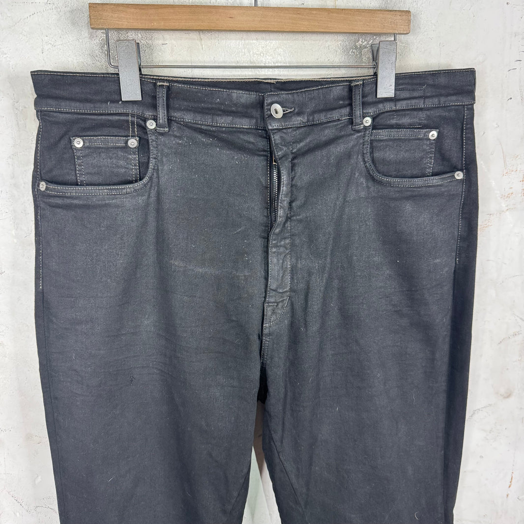 DRKSHDW Waxed Bolan Bootcut Jeans
