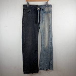 Balenciaga Blue/Black 50/50 Jeans