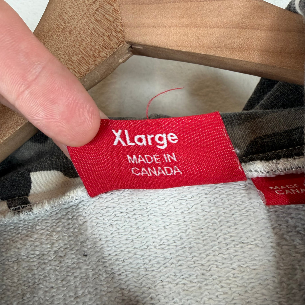 Supreme Snow Camo Flags Hoodie