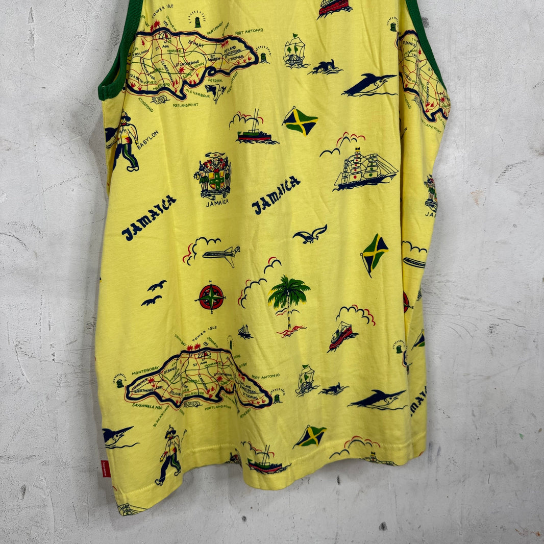 Supreme Jamaica Map Tank