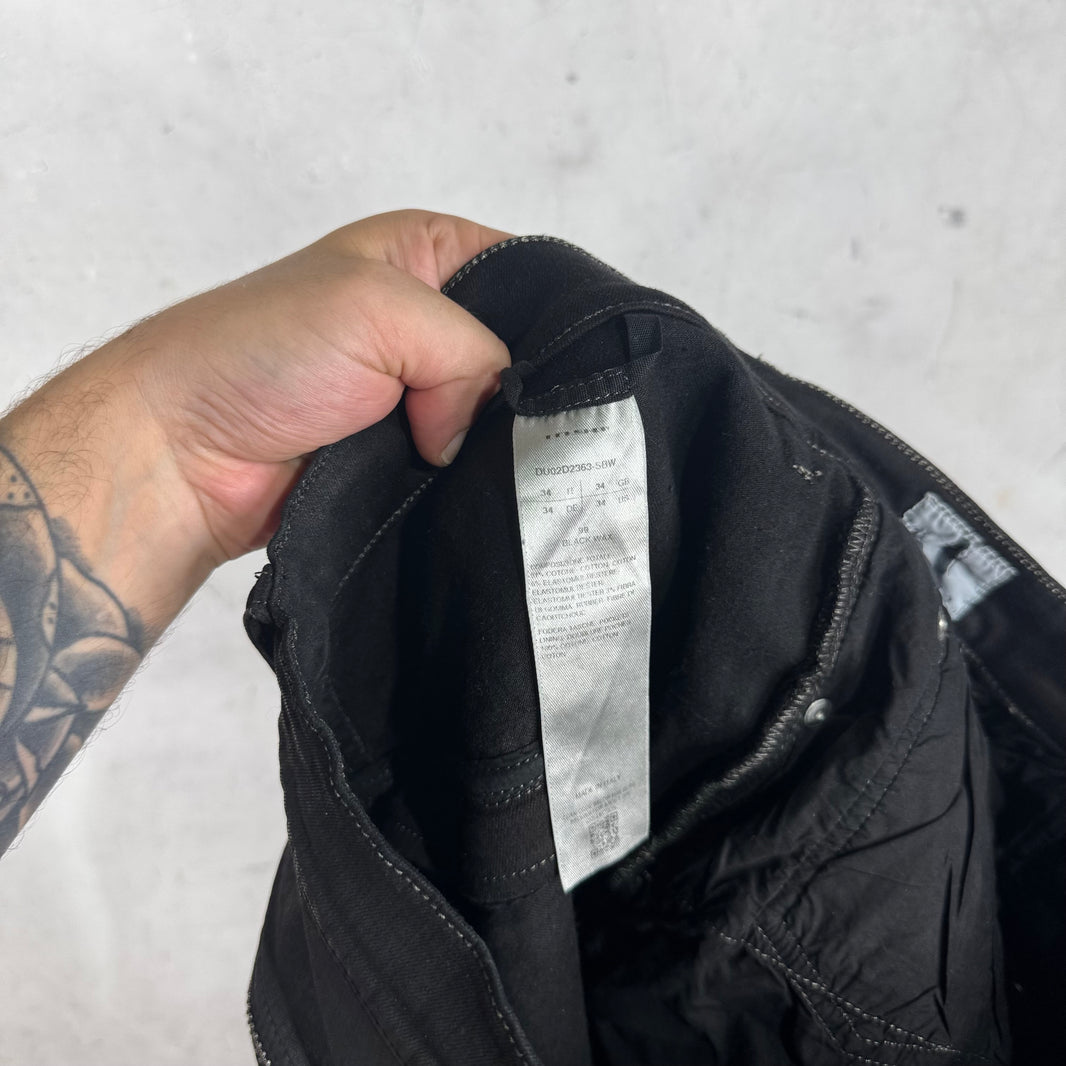 DRKSHDW Waxed Bolan Banana Jeans