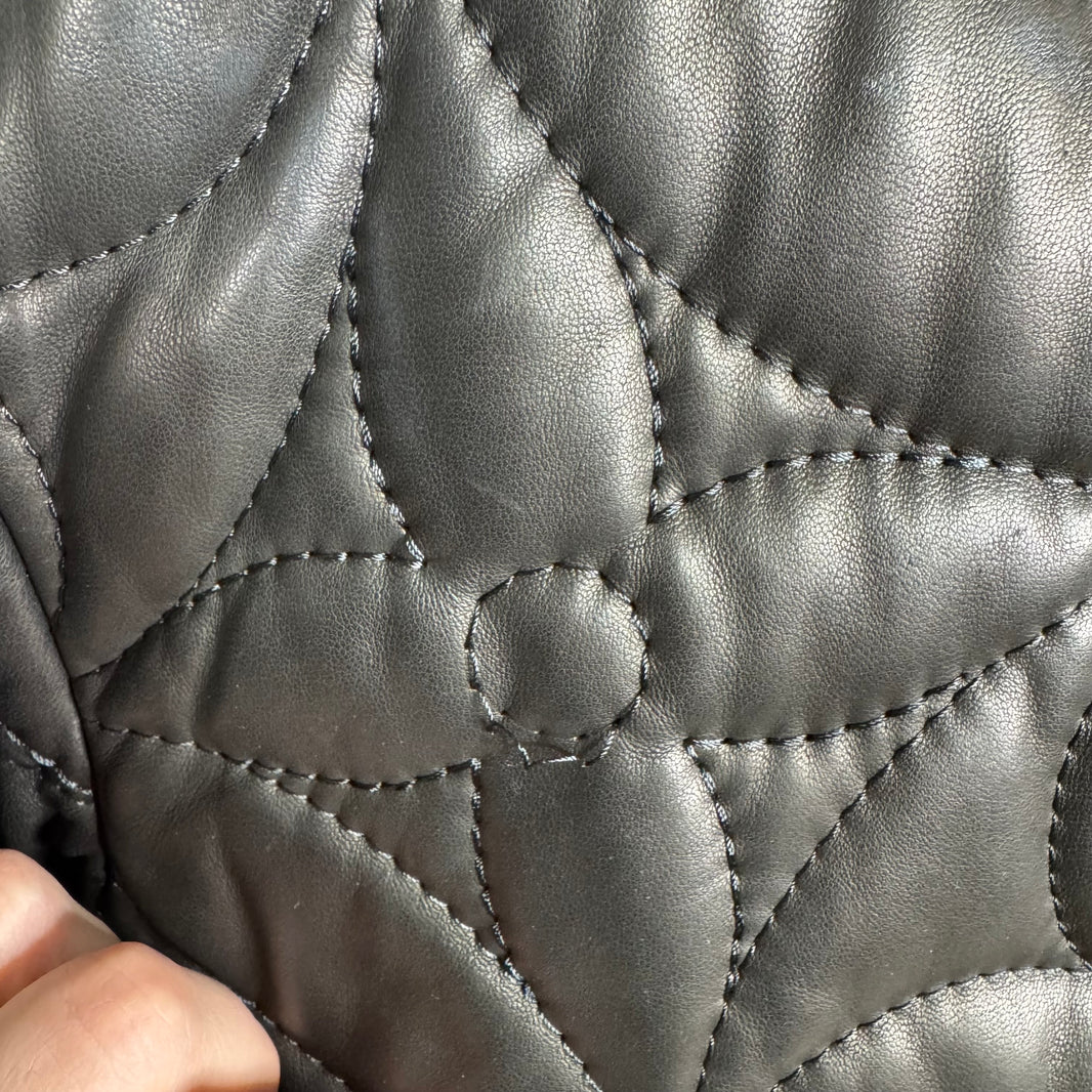 Louis Vuitton Plus Monogram Leather Jacket