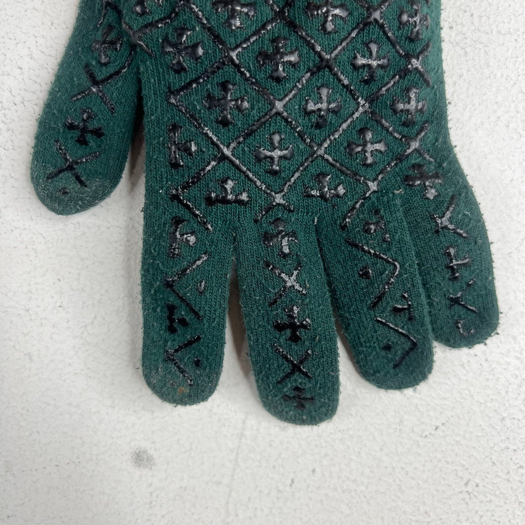 Chrome Hearts Green Work Gloves