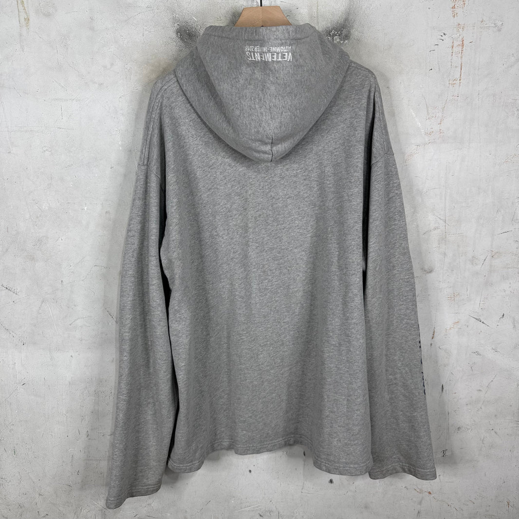 Vetements French Terry Hoodie