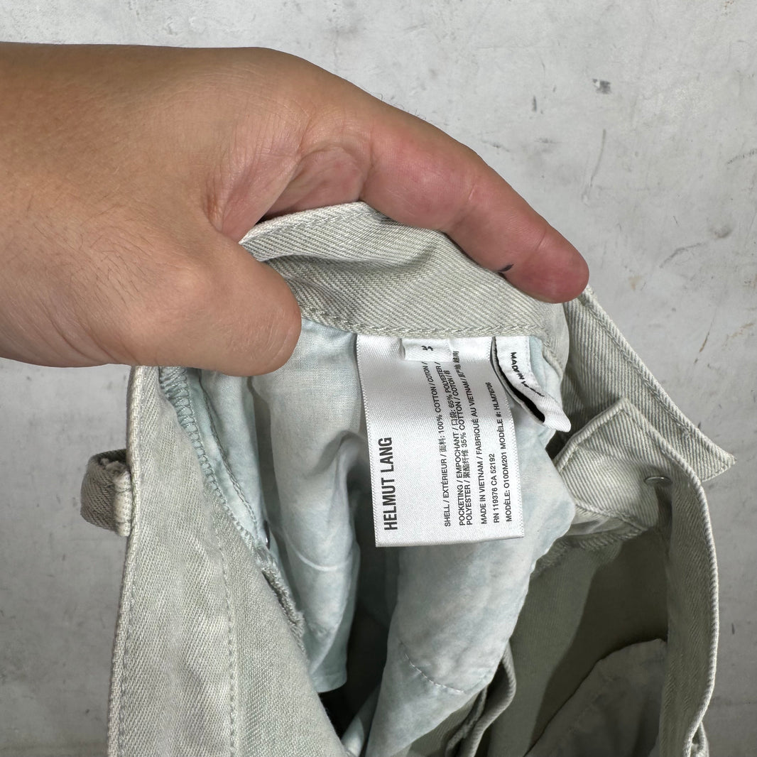 Helmut Lang Grey Back Seam Jeans
