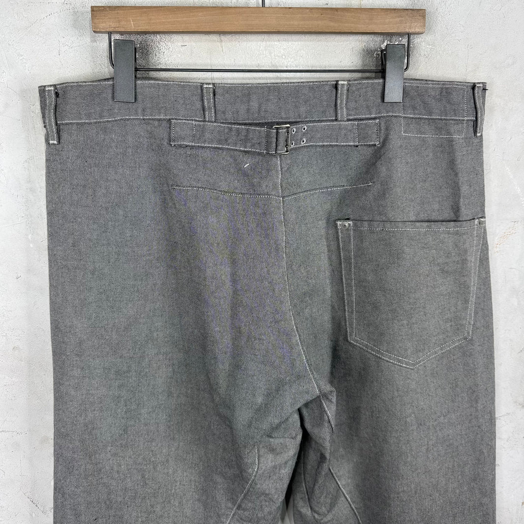 Margiela Inside Out Knee Twist Jeans