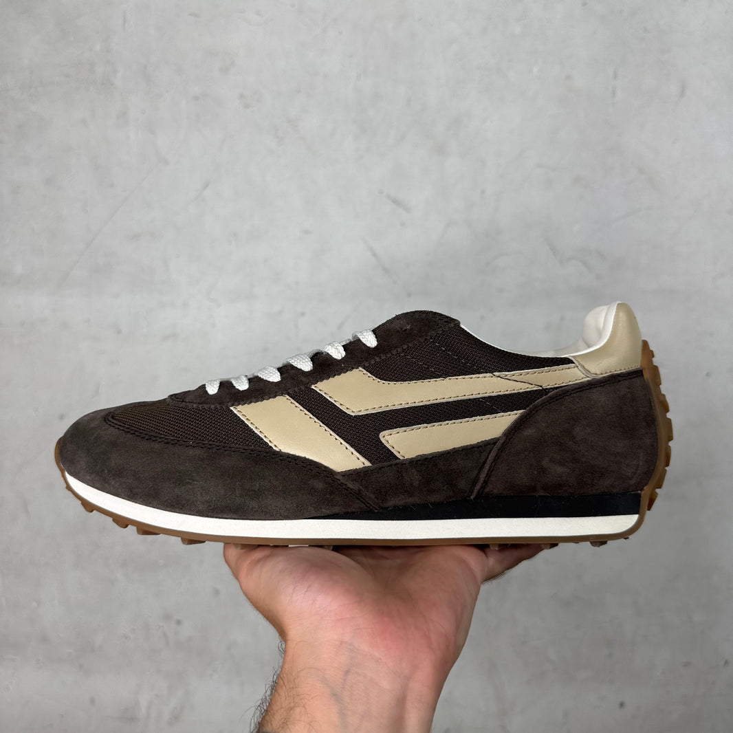 Tom Ford Brown Suede Mick Sneakers