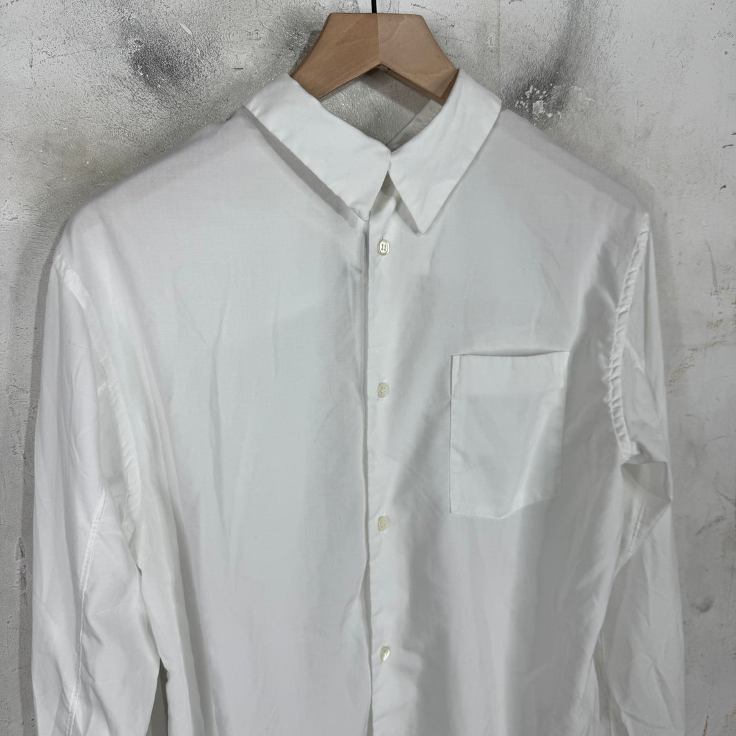 Comme Des Garcons Black Reverse White Button Up