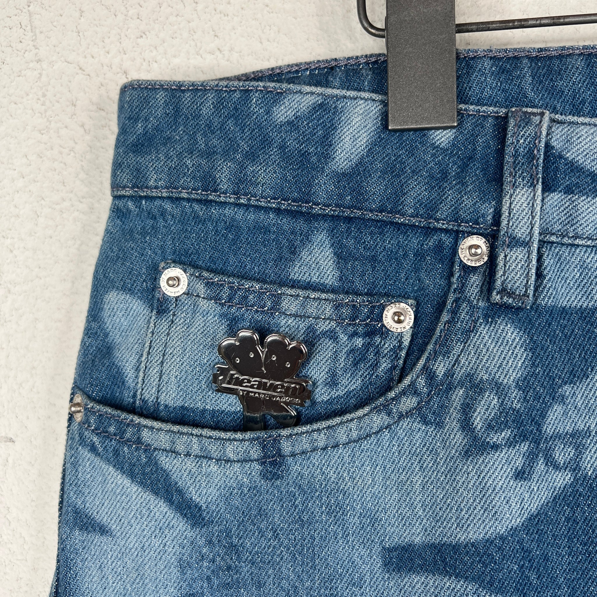 Heaven by Marc Jacobs Lasered Floral Jeans