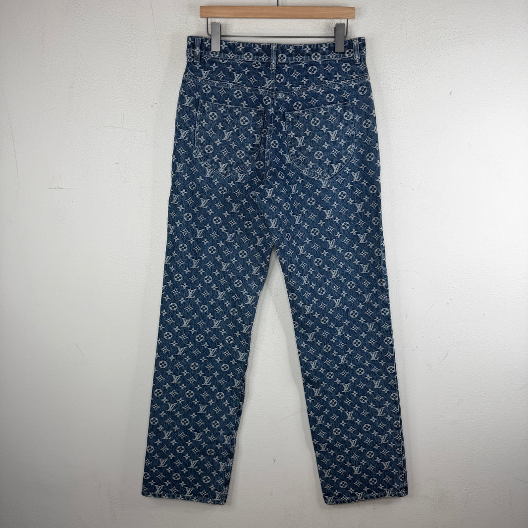 Louis Vuitton Sample Monogram Jeans