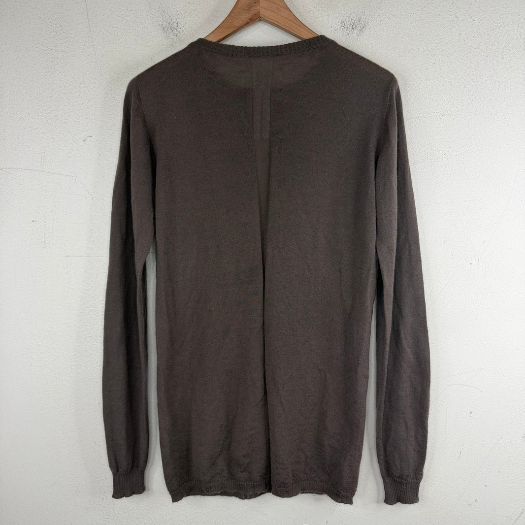 Rick Owens Cashmere Brown Sweater