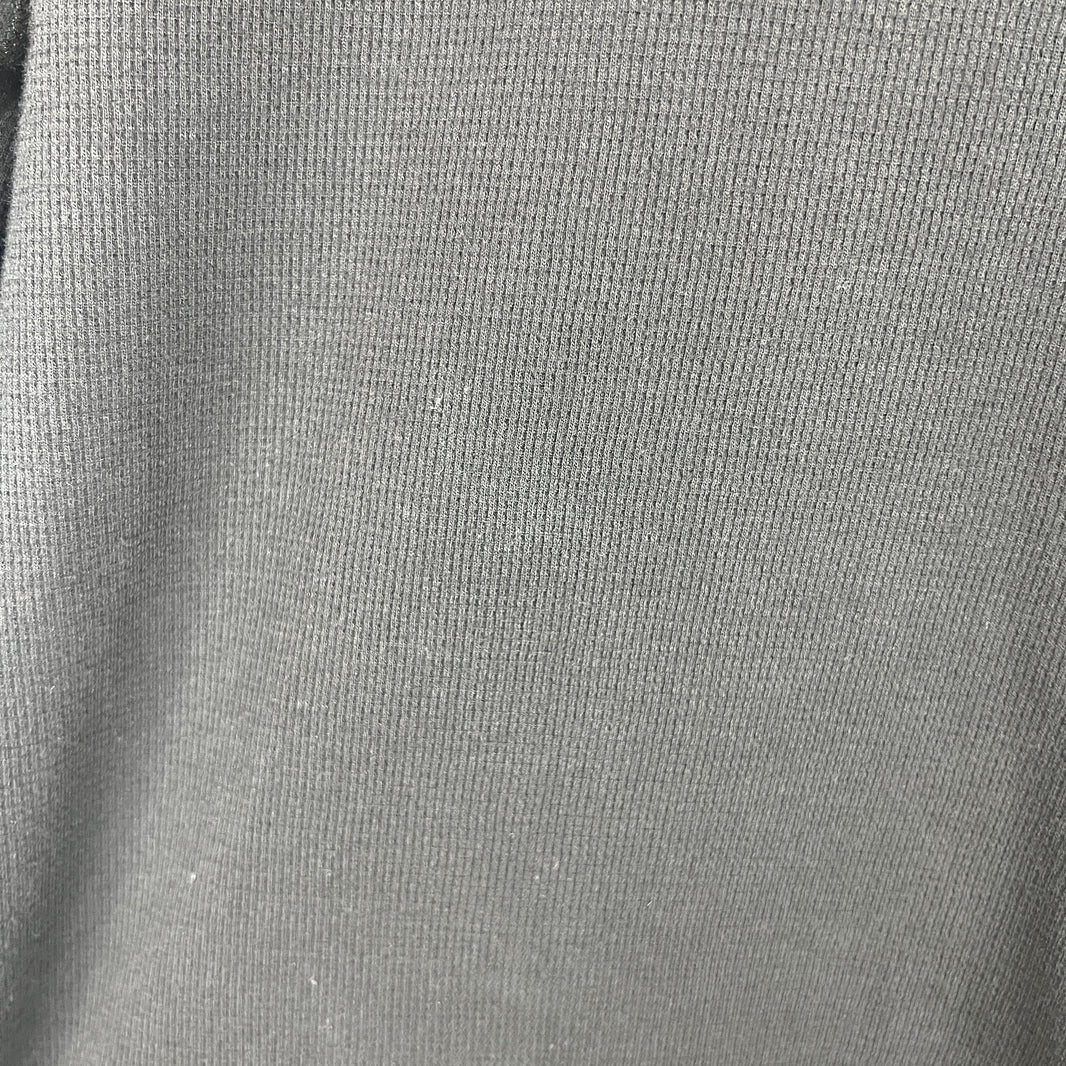 Chrome Hearts Black Scroll Logo Thermal Shirt