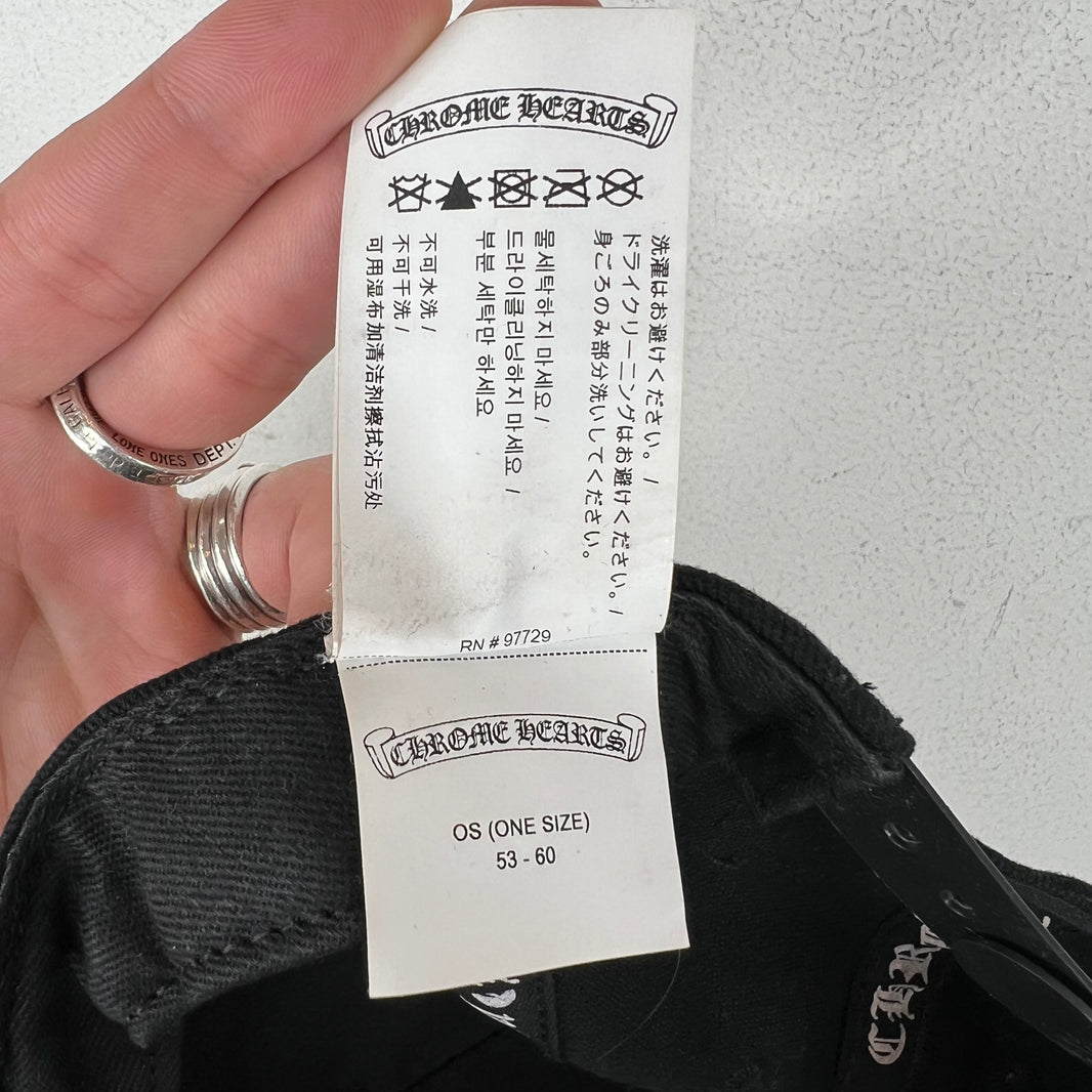 Chrome Hearts Dagger Vine Snapback Hat