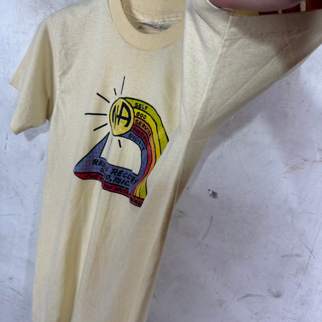 Vintage Narcotics Anonymous Rainbow Recovery T-Shirt