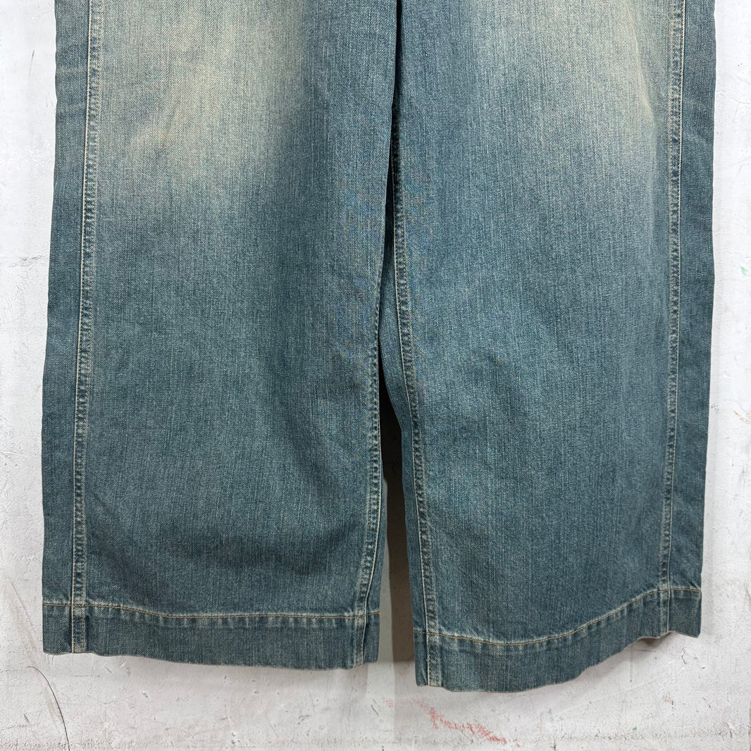 Martine Rose Pusher Snap Loose Jeans
