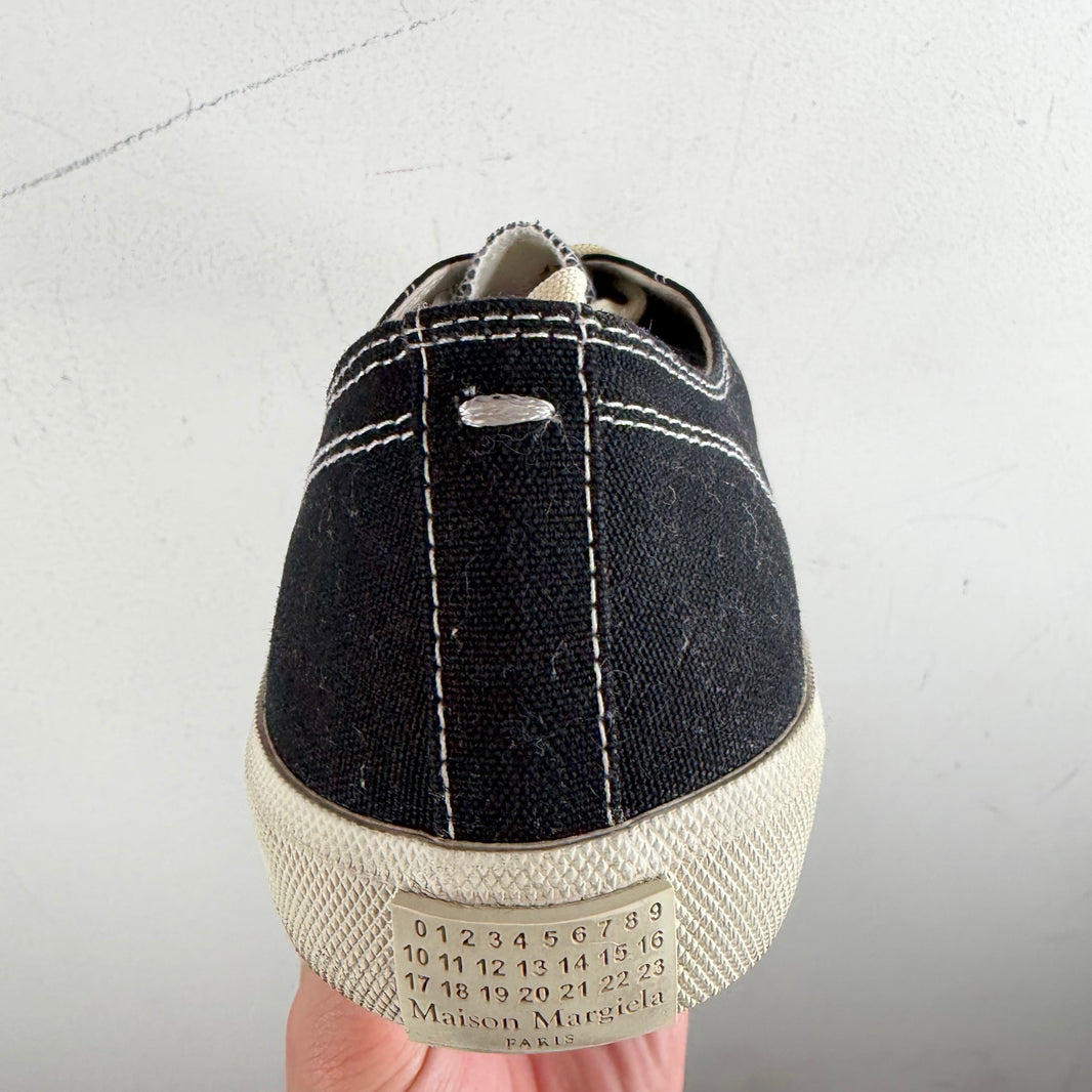 Margiela Black Tabi Sneakers