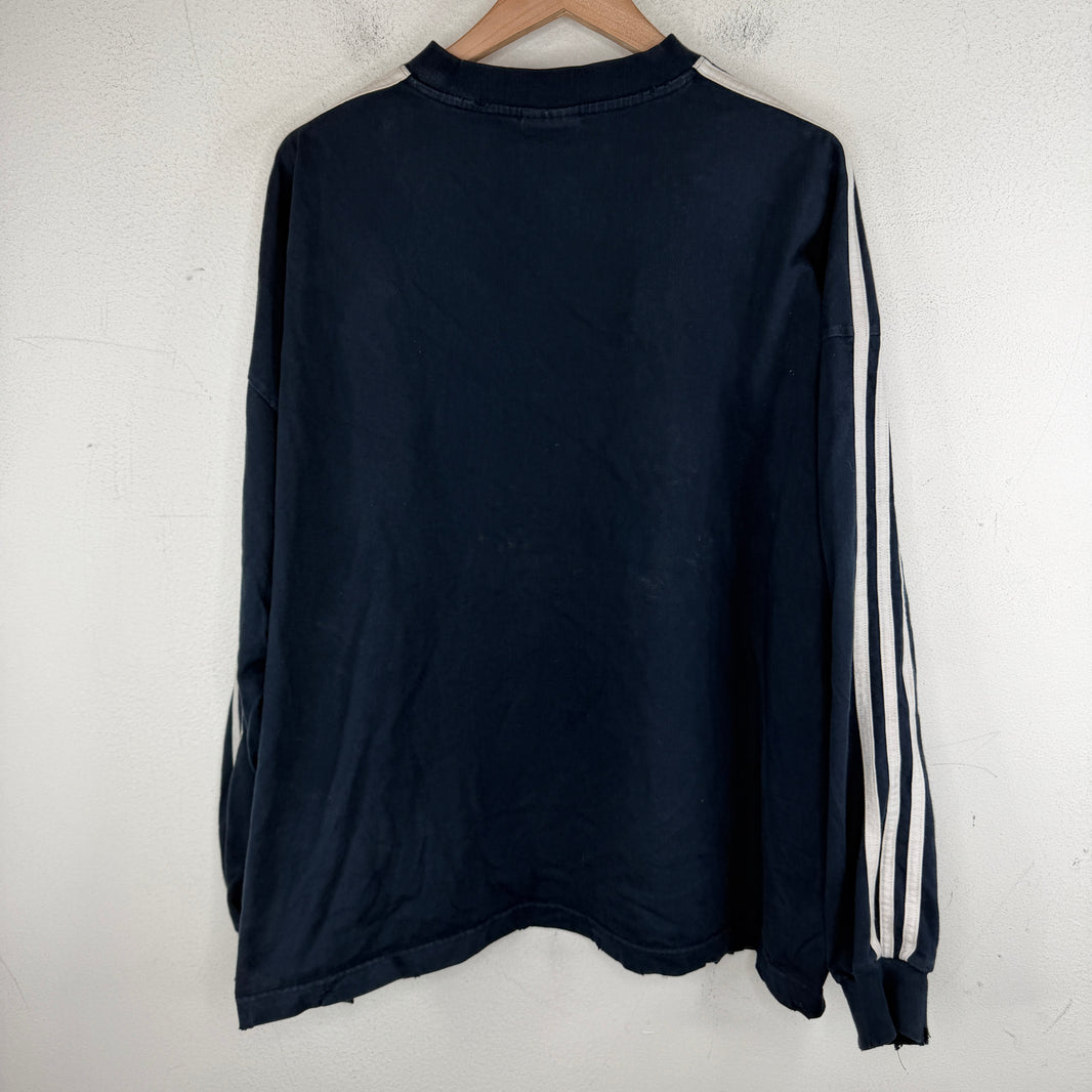 Balenciaga Adidas Distressed L/S T-Shirt