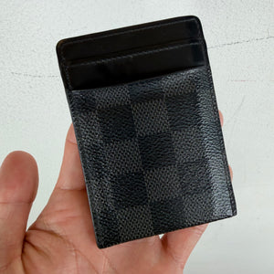 Louis Vuitton Black Damier Cardholder