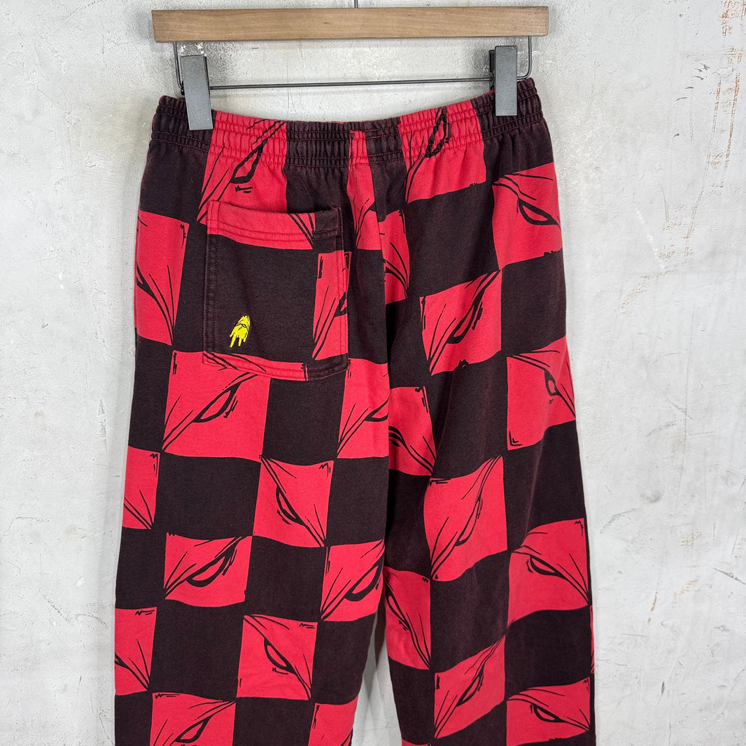 Matty Boy Red 99 Eyes Sweatpants
