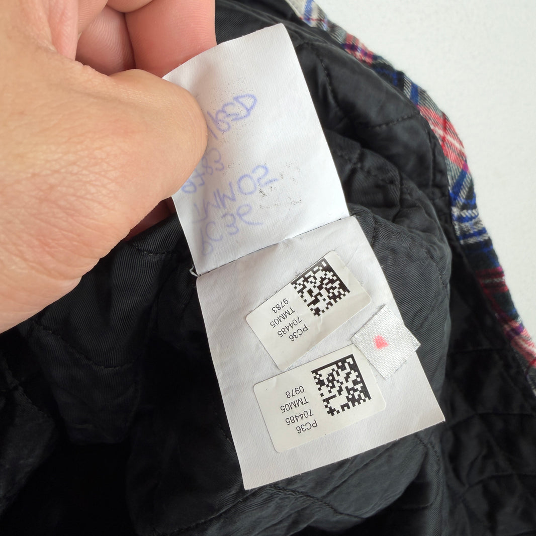Balenciaga Sample Quilted Swing Flannel