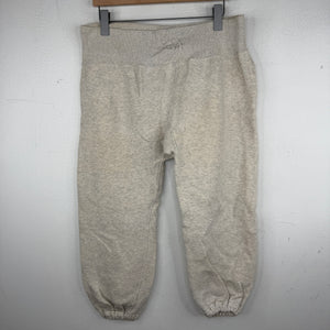 Vintage Unbranded Heather Gray Capri Sweatpants