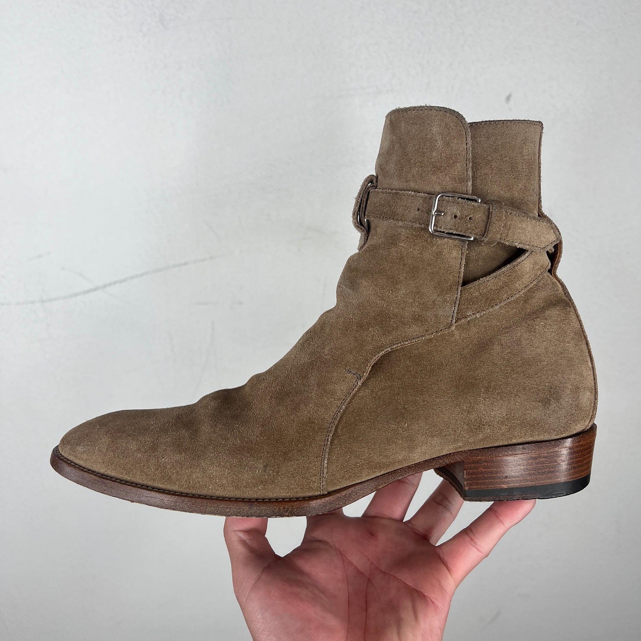 Saint Laurent Wyatt Jodhpur Boots