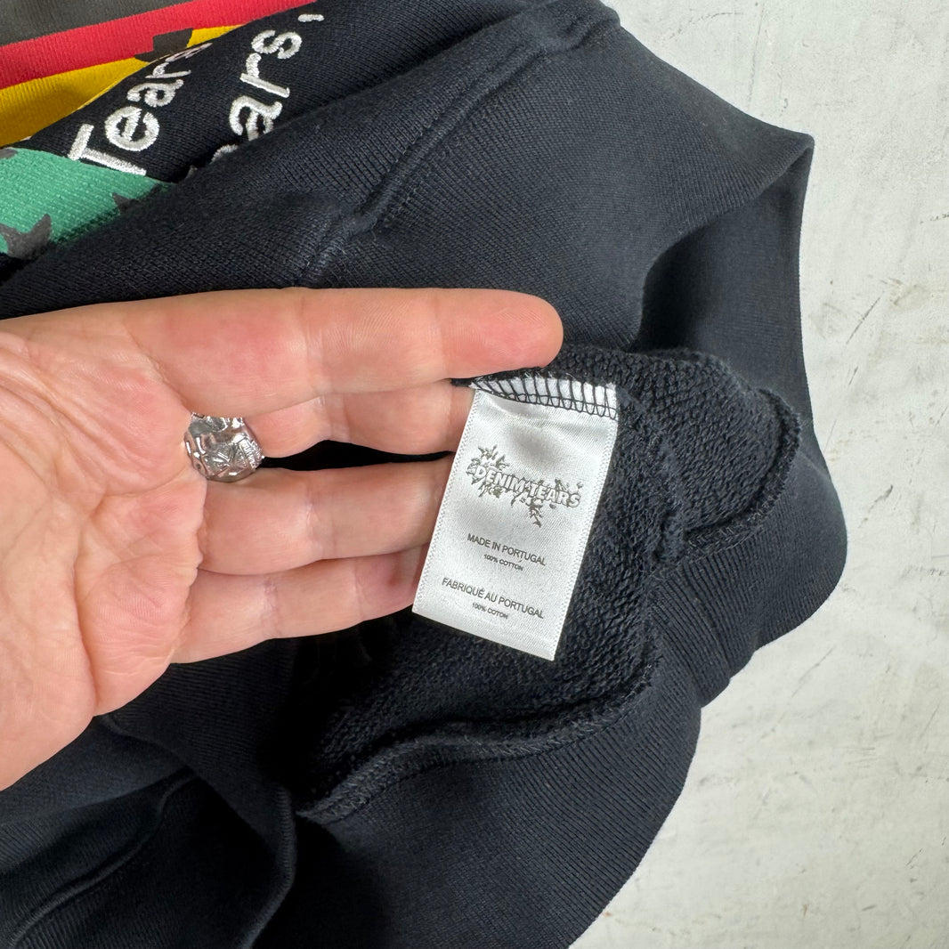CPFM x Denim Tears Black Smiley Hoodie