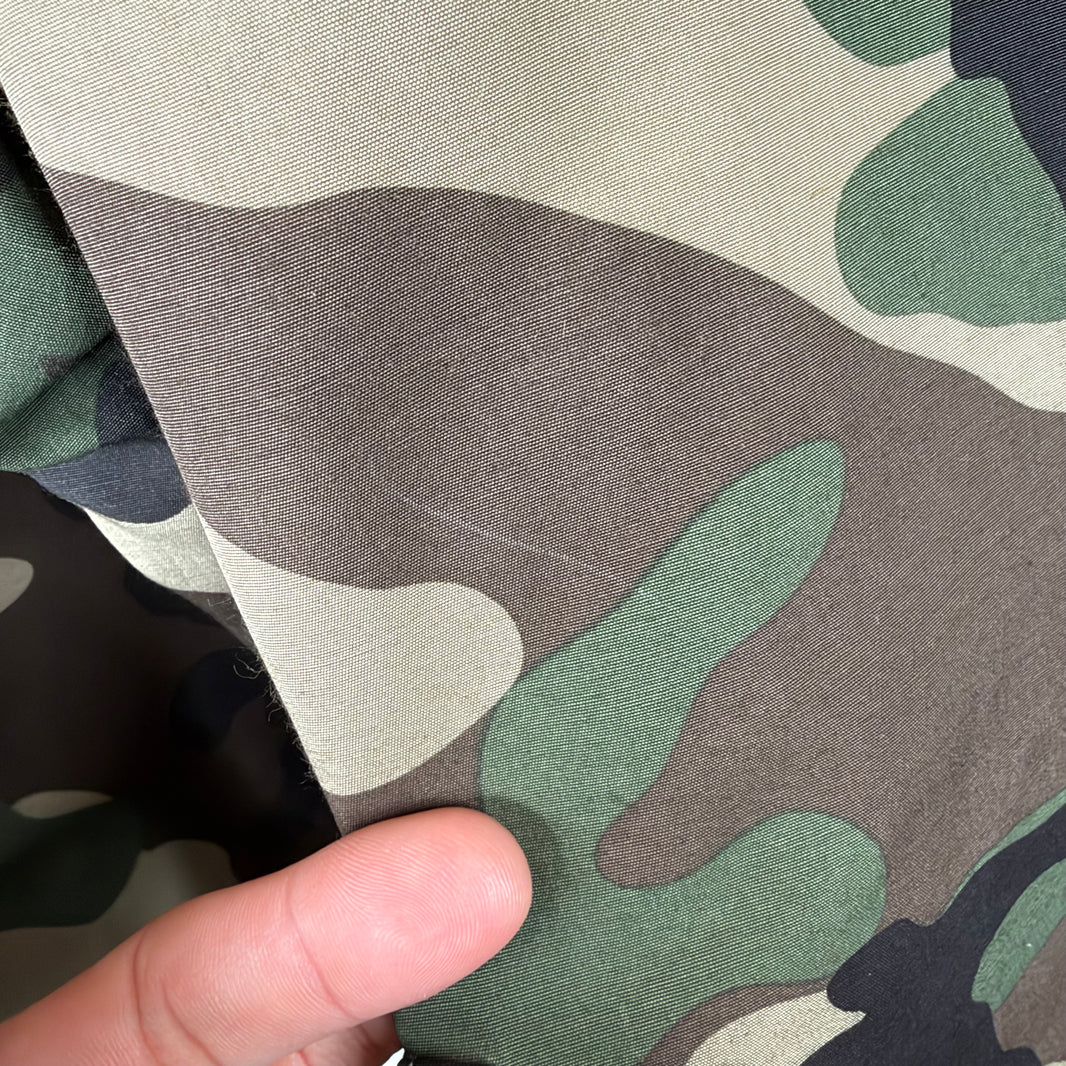 Stussy Woodland Camo Trench Coat