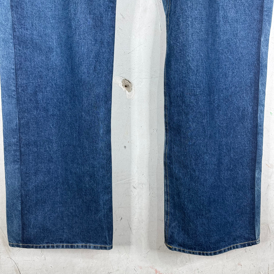 Margiela Two Toned Straight Legged Jeans
