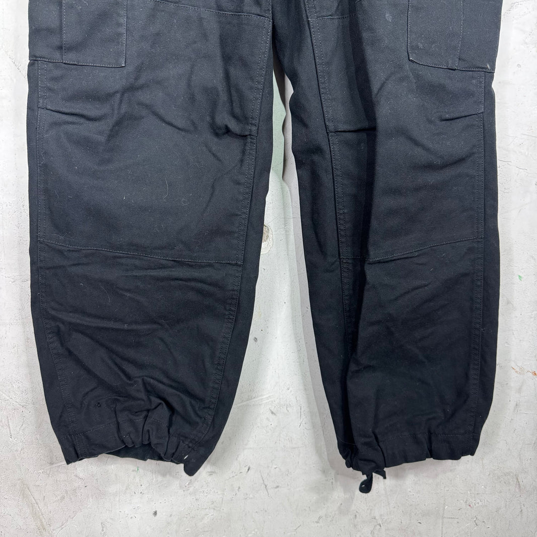 Sacai x Carhartt Black Canvas Cargos