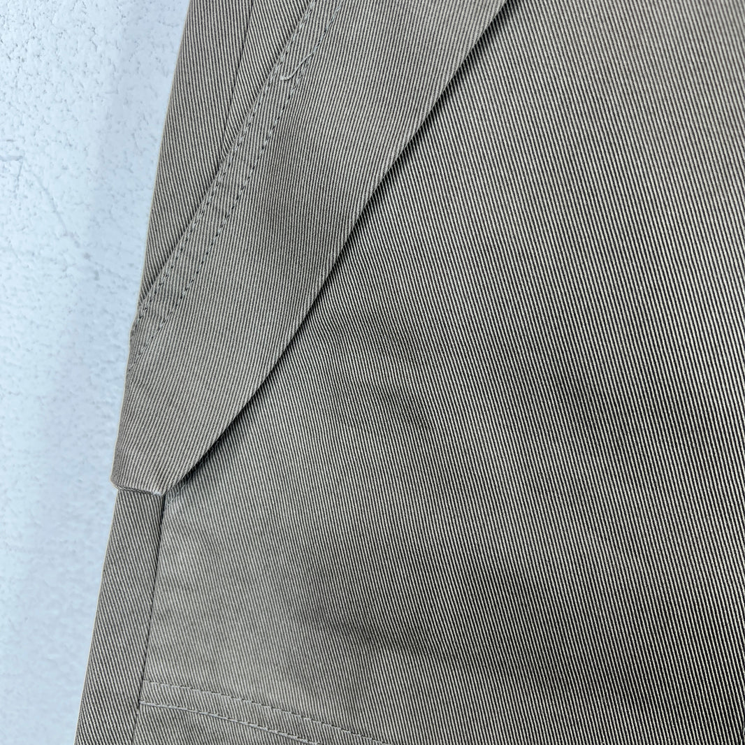 DRKSHDW Grey Cargo Collapse Pants