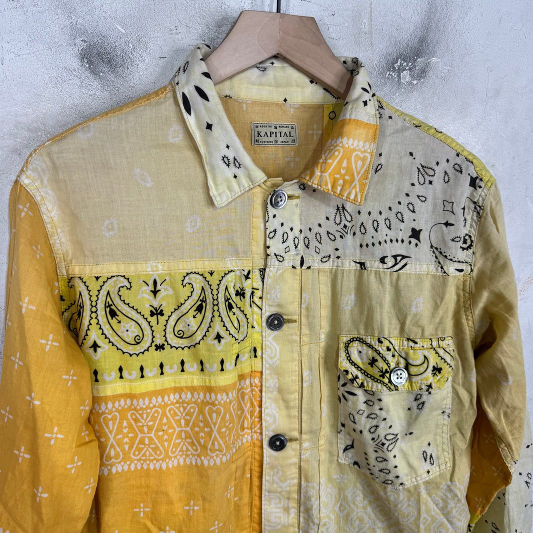 Kapital Yellow Paisley Overshirt