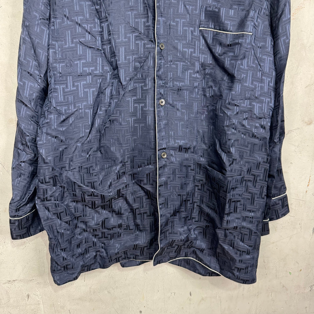 Lanvin Monogram Silk Shirt