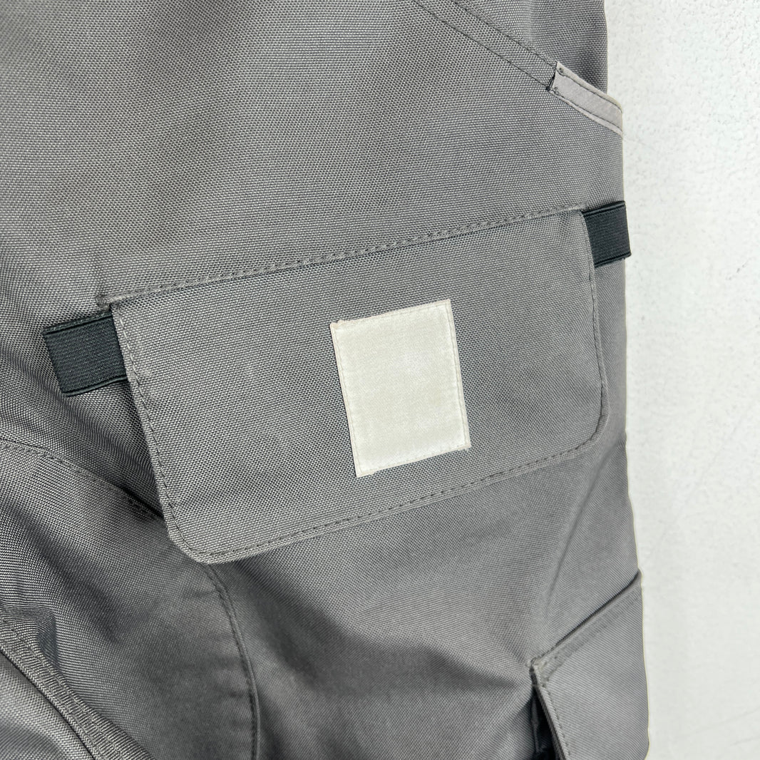 CDG Green Nylon Cargo Pants