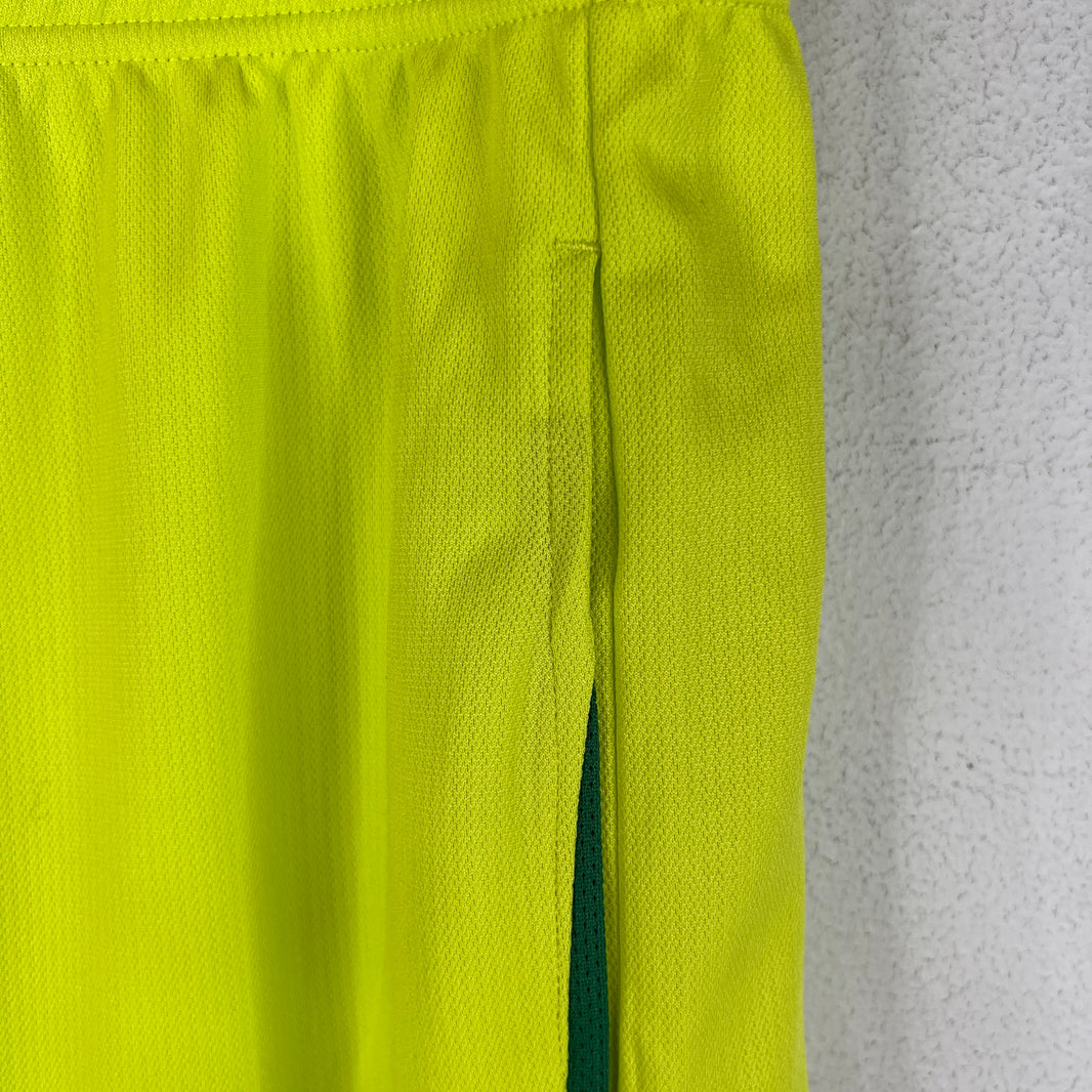 Supreme Neon Green Soccer Shorts