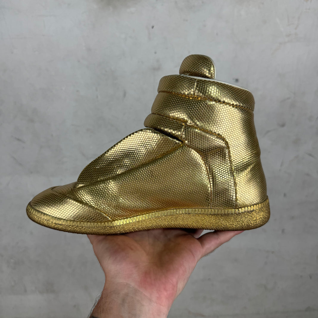 Margiela Gold Patterned Future Highs