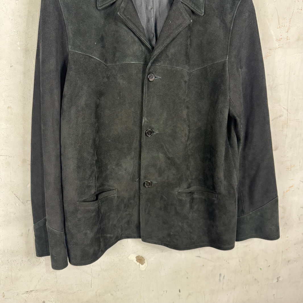 Saint Laurent Suede Western Jacket