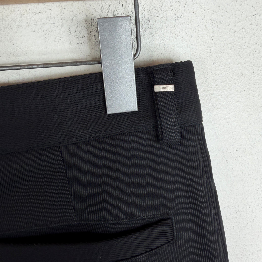 Dior Wool Twill Black Trousers