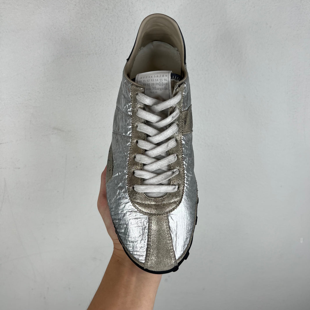 Margiela Silver Sprinter Sneakers
