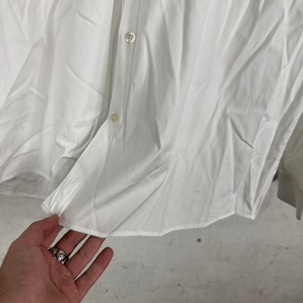 CDG Shirt White Buttoned Shirt