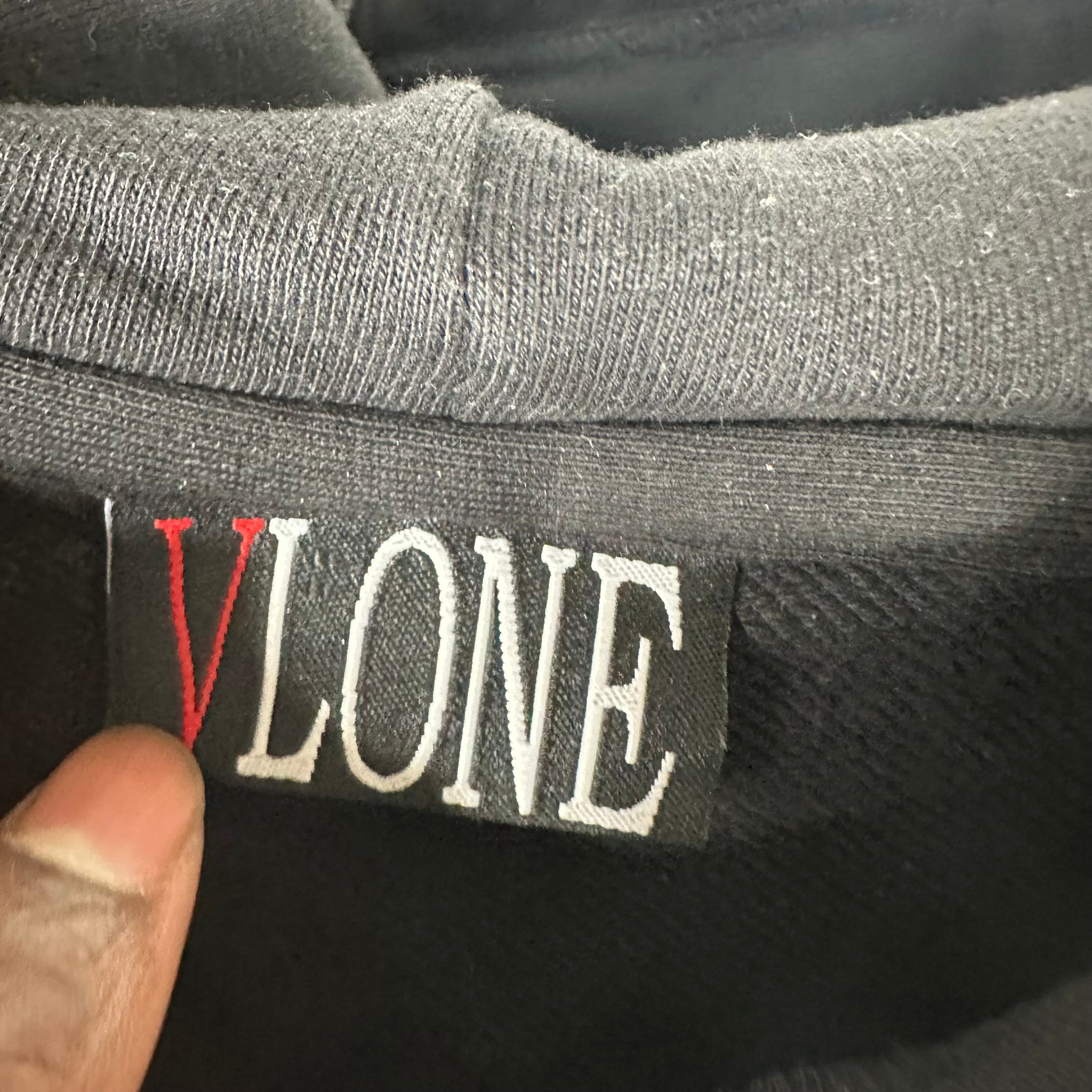 Vlone Reversible Cropped Hoodie