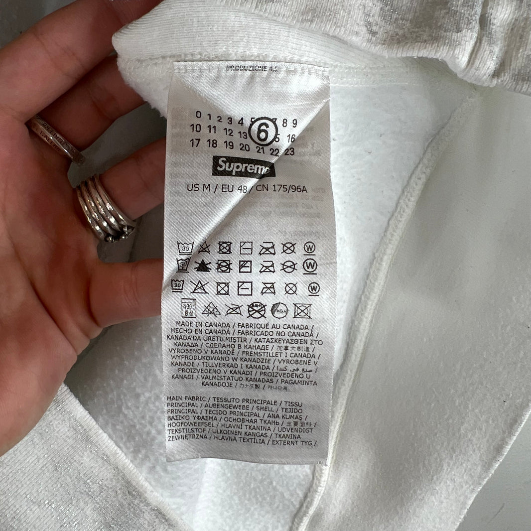 Supreme MM6 Foil Box Logo Hoodie