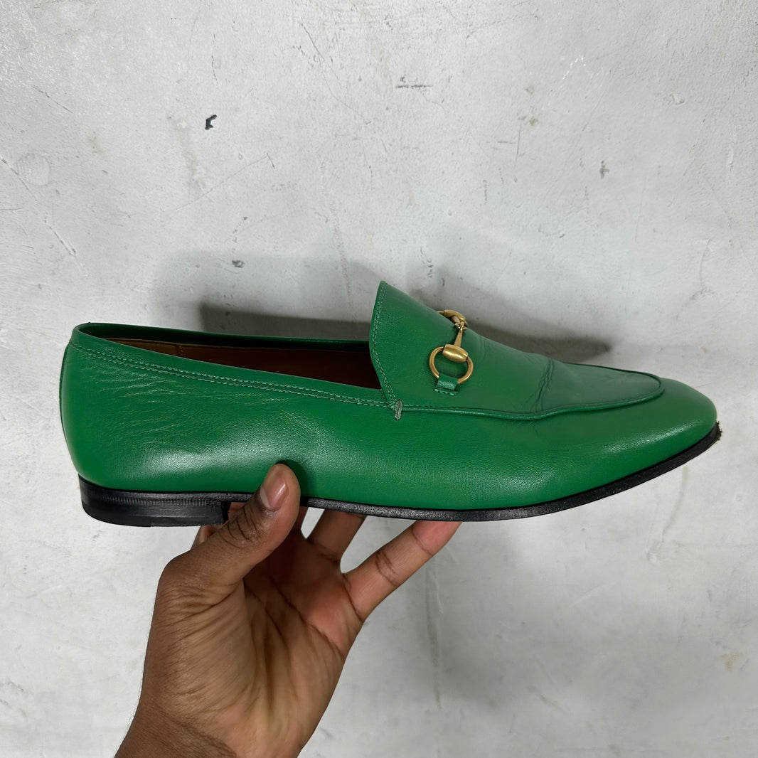 Gucci Horsebit Green Loafer