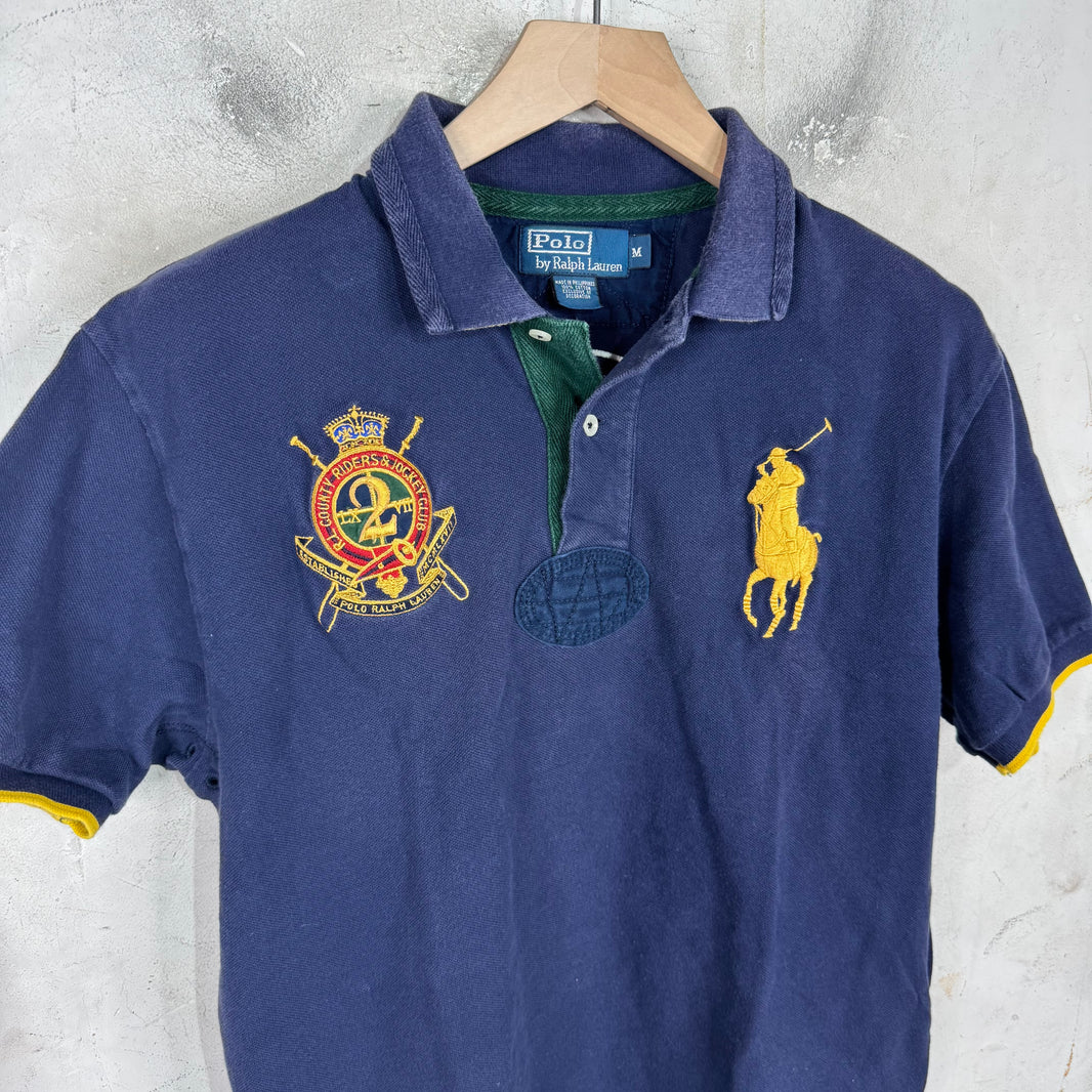 Ralph Lauren Navy Club Crest #2 Big Pony Polo